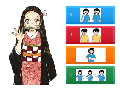 臺灣手語第二冊第3課-圖卡手語配對