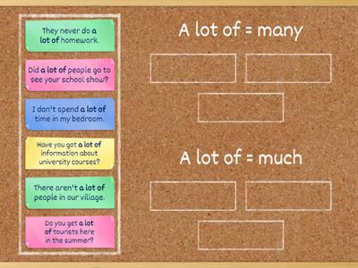 Solutions Pre 3B Much/many