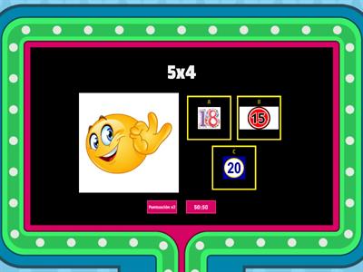 Juego de Multiplicación