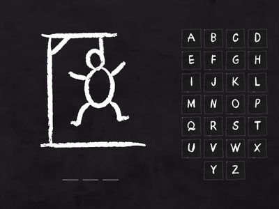 Spelling Lesson 4 Hangman Game Robert's List ap,ag,ob,ox