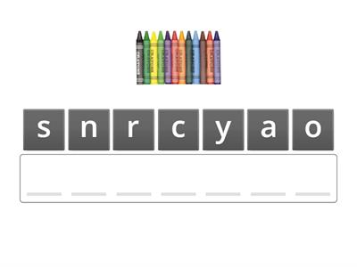 Spelling classroom objects