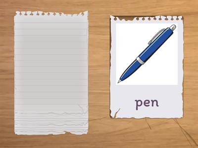 Y3 September, school objects