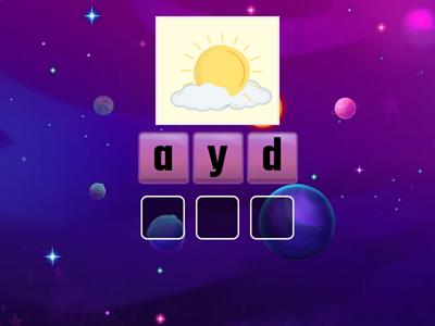 -ay Digraph Word Family