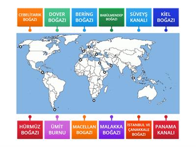 DÜNYADAKİ ÖNEMLİ 12 BOĞAZ