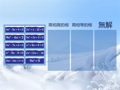 2上4-2_判別一元二次方程式解的情形