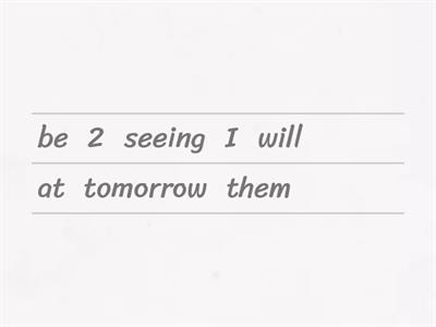 Future continuous 3 ESO