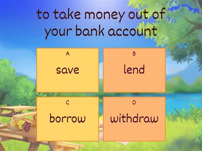 money vocabulary