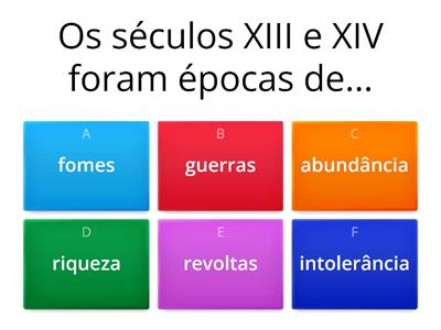  Portugal nos séculos XIII e XIV