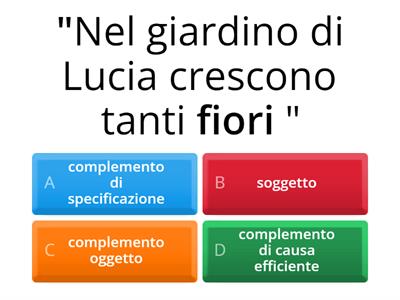 i complementi indiretti