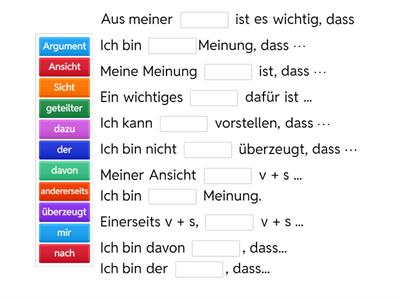 DTB B2 │ Forumsbeitrag │ Meinung ausdrücken