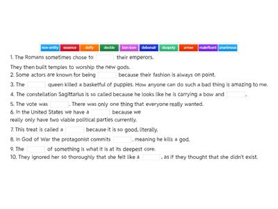 Unit I Vocab Part 1 Derivatives Latin I