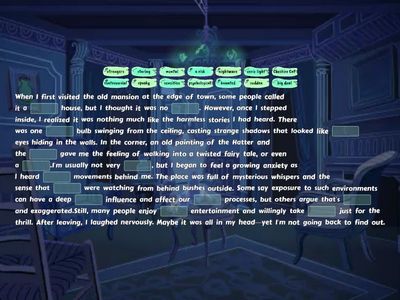  Dictionary 04.11 (Halloween Speaking) - Text B2-C1