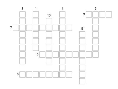 Crossword - presentational devices