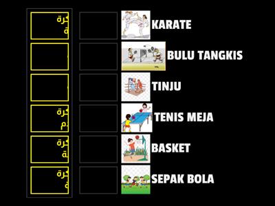 LATIHAN KOSAKATA (OLAH RAGA)