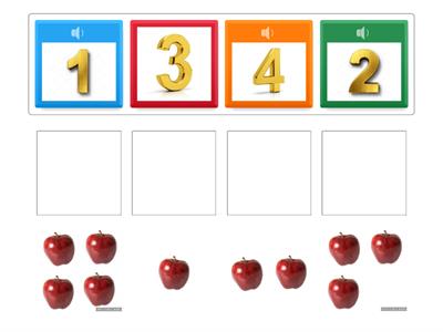 Appaiamento mela-numero