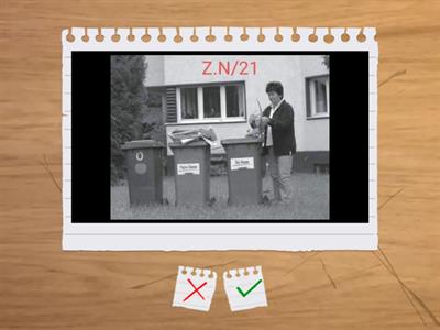 Bildbeschreibung mülltrennung