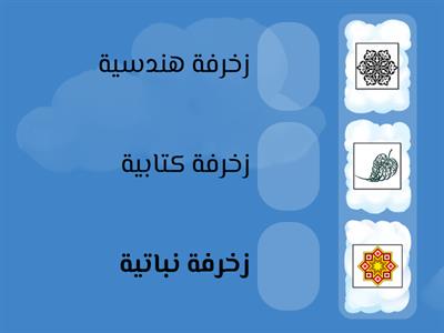 غلق الهدف المعرفي - درس  طبق اسلامي - تصميم 1