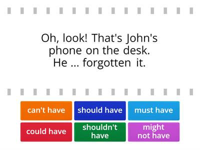 Solutions Int Modals in the past. Photocopy