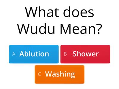 Wudu