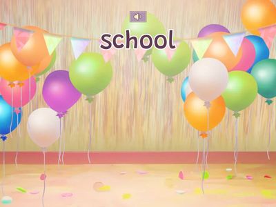  School places/people/objects