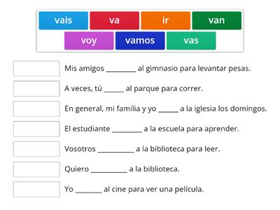 Span. 1 Verb IR