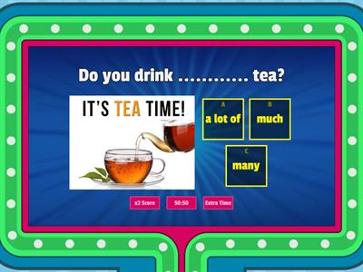 SURVIVAL ENGLISH- a lot of, much, many