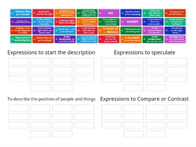 Part 2 PET speaking expressions with sounds