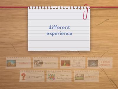 sharing a workplace  - vocabulary