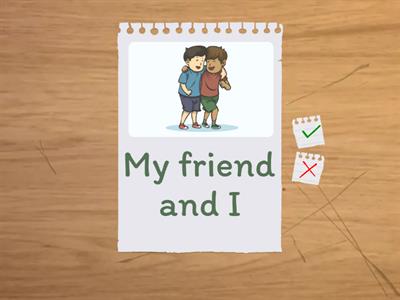 Особові займенники 4 клас