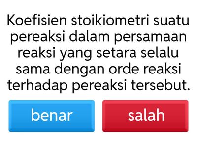 persamaan reaksi (orde reaksi)