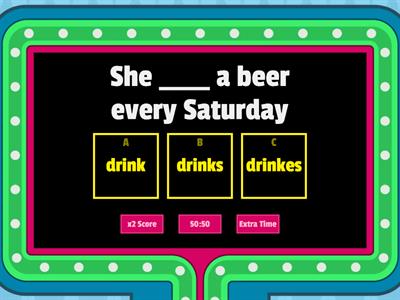 Present Simple revision - A1