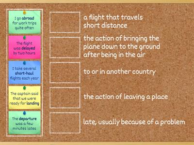 Match the words with their definitions