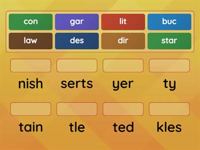 syllable match up 