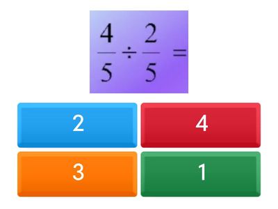 Жай бөлшектерді және аралас сандарды бөлу
