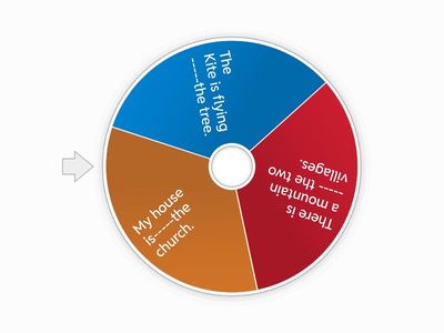 QUIZ(OVER,NEAR,BETWEEN)