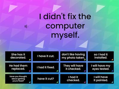 English 9 - Lesson 3 - Have Something Done 