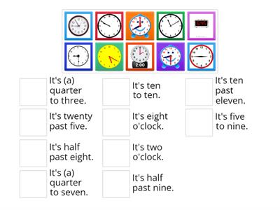 Telling TIME