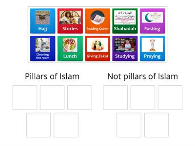 Recognize pillars of Islam