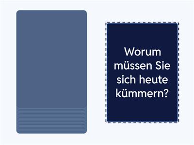Worauf freuen Sie sich? Verben mit Präpositionen. Fragen. Deutsch A2