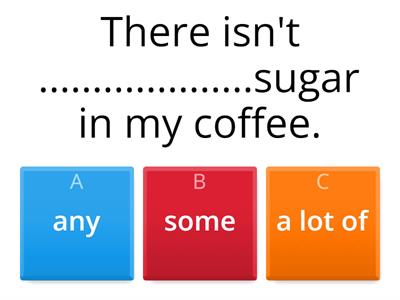  Some/ Any / Much/  Many 