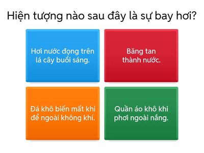 Gói câu hỏi số 3