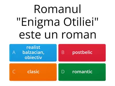 Enigma Otiliei