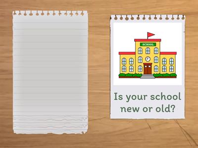 中1 - Term 1 - Speaking Test