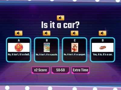 Is it…? - Yes, it is. It’s a…/No, it isn’t. It’s a… 1