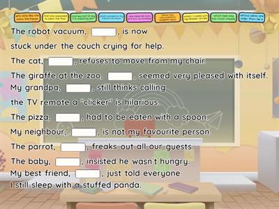 relative clauses 