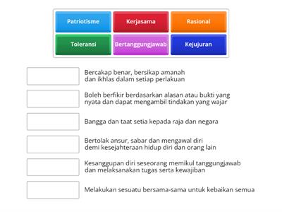 KUIZ NILAI UNIVERSAL PENDIDIKAN MORAL