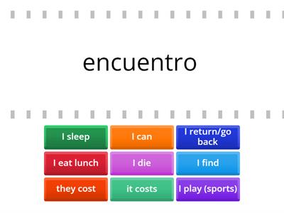 o to ue stem-changing verbs