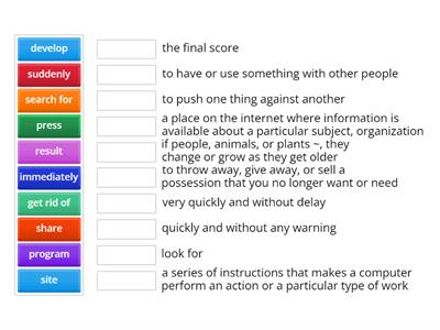 Gold experience a2+ unit 2 vocabulary