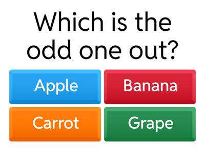 Odd One Out - ESL Game