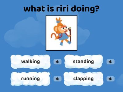 Verb-ING for 1st Grade